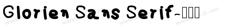 Glorien Sans Serif字体转换